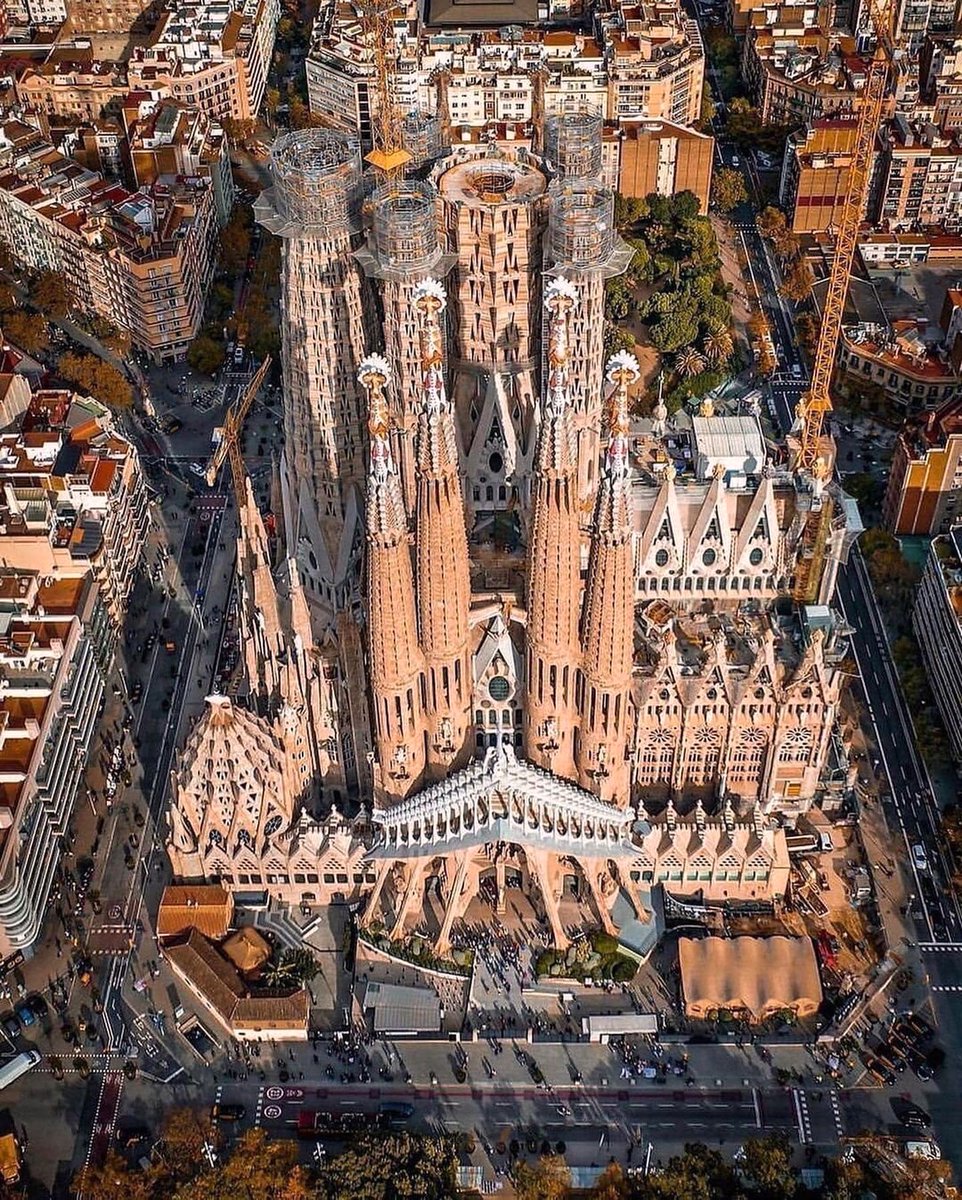 La Sagrada Familia In Barcelona, Spain