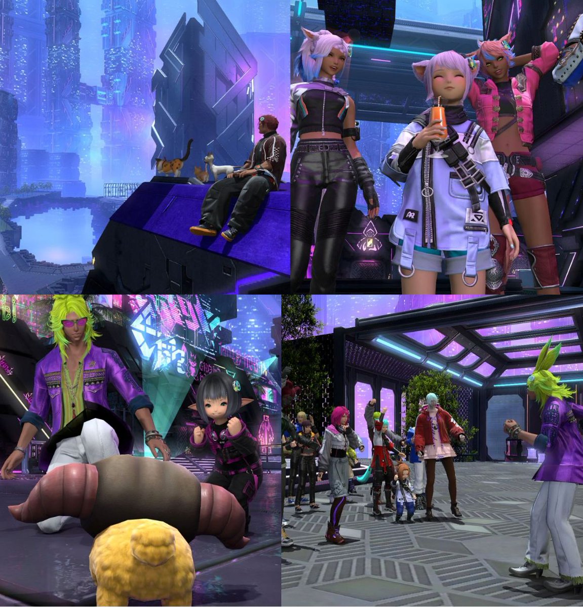 【FF14】ヤーンに驚くダングリ君など公式より至天の座アルカディアに登場する闘士たちの撮りおろし秘蔵ショットが公開！ 
blog.livedoor.jp/umadori0726/ar… : #FF14