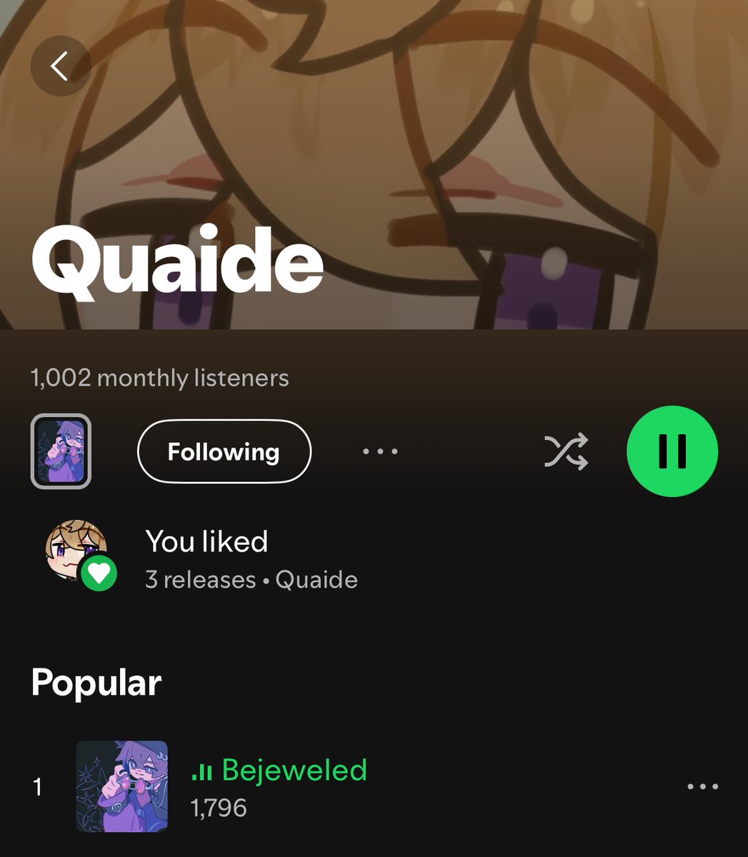 QuaideVT's tweet photo. WHATS HAPPENING I HAD LIKE 200 MONTHLY LISTENERS LIKE THE OTHER DAY https://t.co/ZledMErNq0