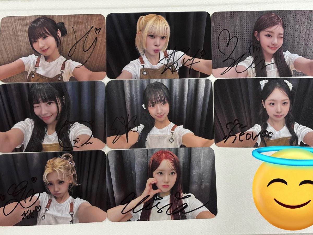 fkawnl_'s tweet photo. 유니스 아육대 역조공 싸인포카 싸포 판매합니다 ⭕️sell⭕️

싸인 ⭕️
세트, 개별 가능

유니스 아육대 역조공 싸인 싸인포카 미공포 양도 진현주 현주 나나 젤리당카 코토코 방윤하 엘리시아 오윤아 임서원 sell wts UNIS pc poca buy sign https://t.co/hsDLLvcTy1