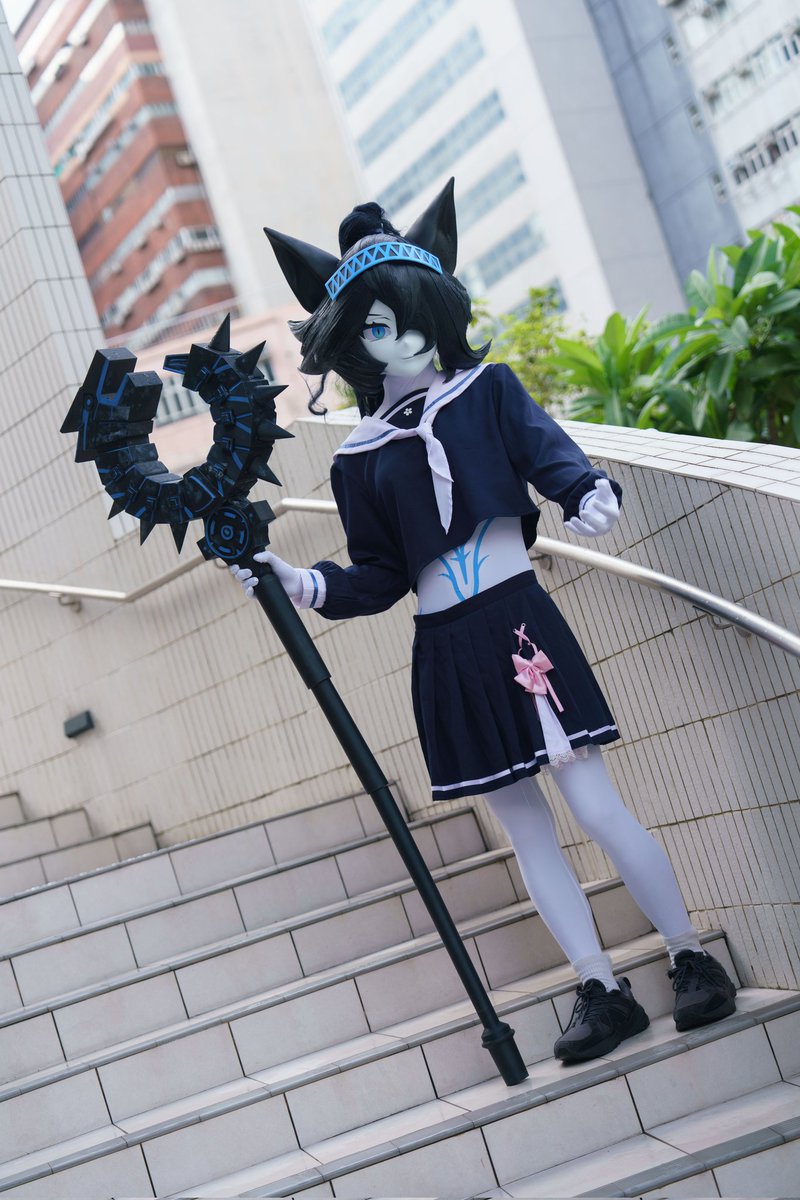 Quality.Nyanko (@nyanko_texas) on Twitter photo 我的名字是凱斯莉,不過人們更多稱呼我為。。。。
漆黑魔女。
Name is kasli, but people more like call me.....
Kasli the bane.
攝:<a href="/akiyamamio_kig/">澪みお(日本語學習中)🍃</a>
原諒我扒左七穗件JK (
同埋第一次出post.
#kigurumi #TheBattleCats #にゃんこ大戦争 我的名字是凱斯莉,不過人們更多稱呼我為。。。。
漆黑魔女。
Name is kasli, but people more like call me.....
Kasli the bane.
攝:<a href="/akiyamamio_kig/">澪みお(日本語學習中)🍃</a>
原諒我扒左七穗件JK (
同埋第一次出post.
#kigurumi #TheBattleCats #にゃんこ大戦争