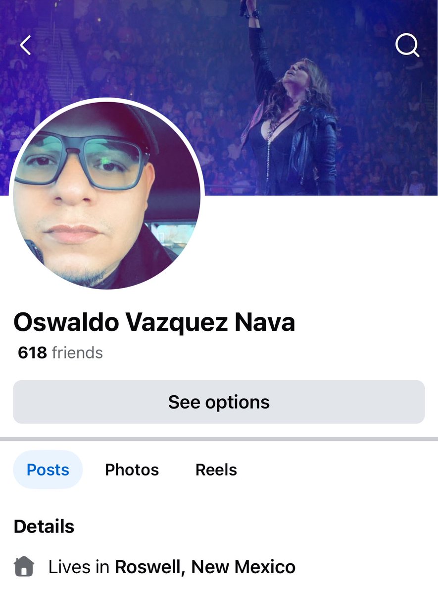 ScottPresler's tweet photo. Meet Oswaldo Vazquez Nava. 

He’s a campus security officer at Eastern New Mexico University Roswell  

How can anyone that celebrates Charlie Kirk’s assassination continue to serve as a security officer in charge of protecting lives? 

📍Roswell, New Mexico https://t.co/nRZmCeLc2C