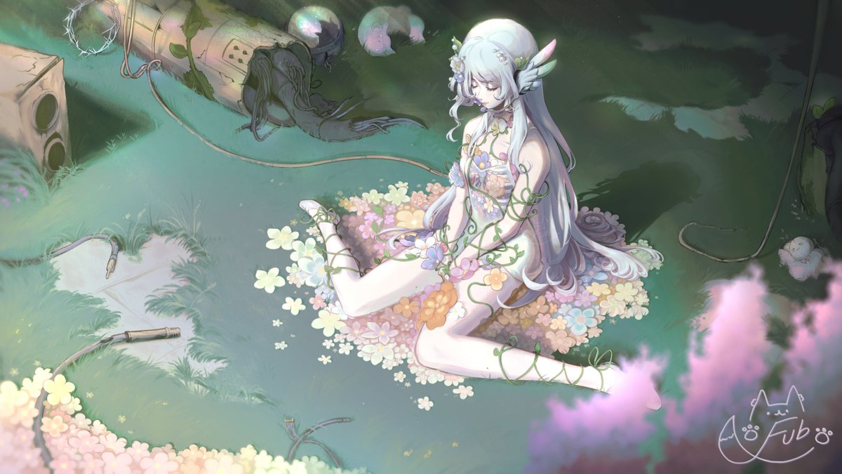 wisteriairoha's tweet image. blooming emotions 🌸

🎨 | @fubkzm
