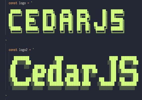 CedarJS tweet media