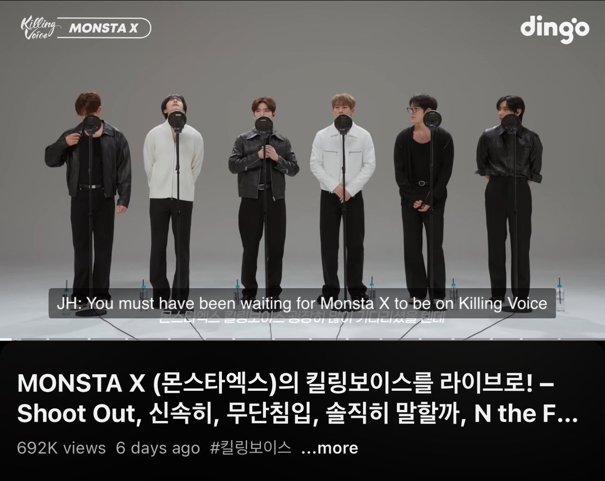 worldwide_mx's tweet photo. [#wwmx_youtube]

@OfficialMONSTAX Killing Voice  has been supported now with English subtitles 🔥🔥 

🎤 https://t.co/hxpfxleF8J

#MONSTAX #몬스타엑스 https://t.co/AKXfmZBt5M