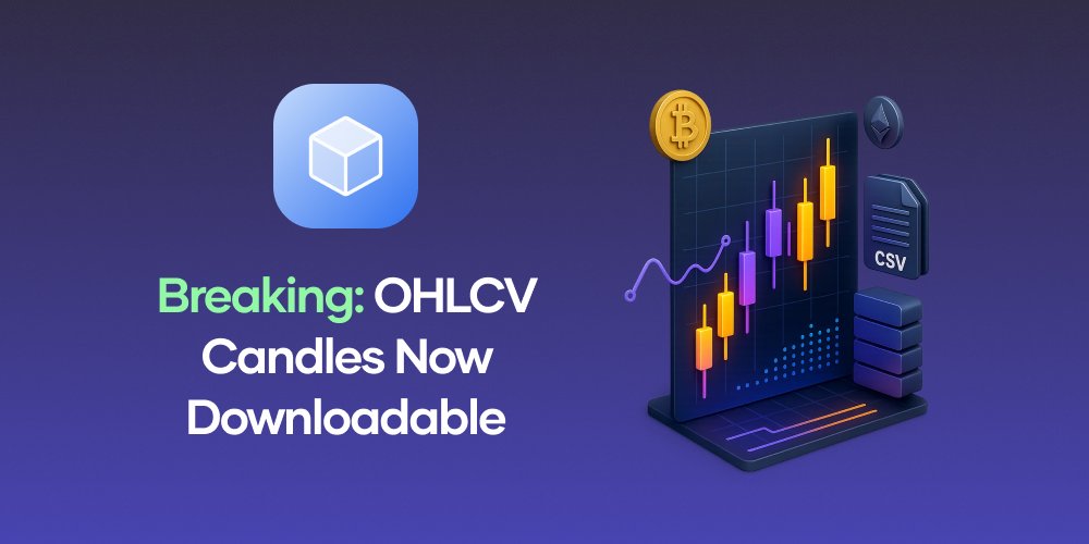 realCoinAPI's tweet image. 🔥 Big news: OHLCV data is now live in Flat Files. 🔥

→ Years of candles, ready to download in bulk.
→ Perfect for backtests, research &amp;amp; ML training.
→ The cleanest crypto history at your fingertips.

Check the docs: docs.coinapi.io/flat-files-api…

#Crypto #Data #Backtesting…