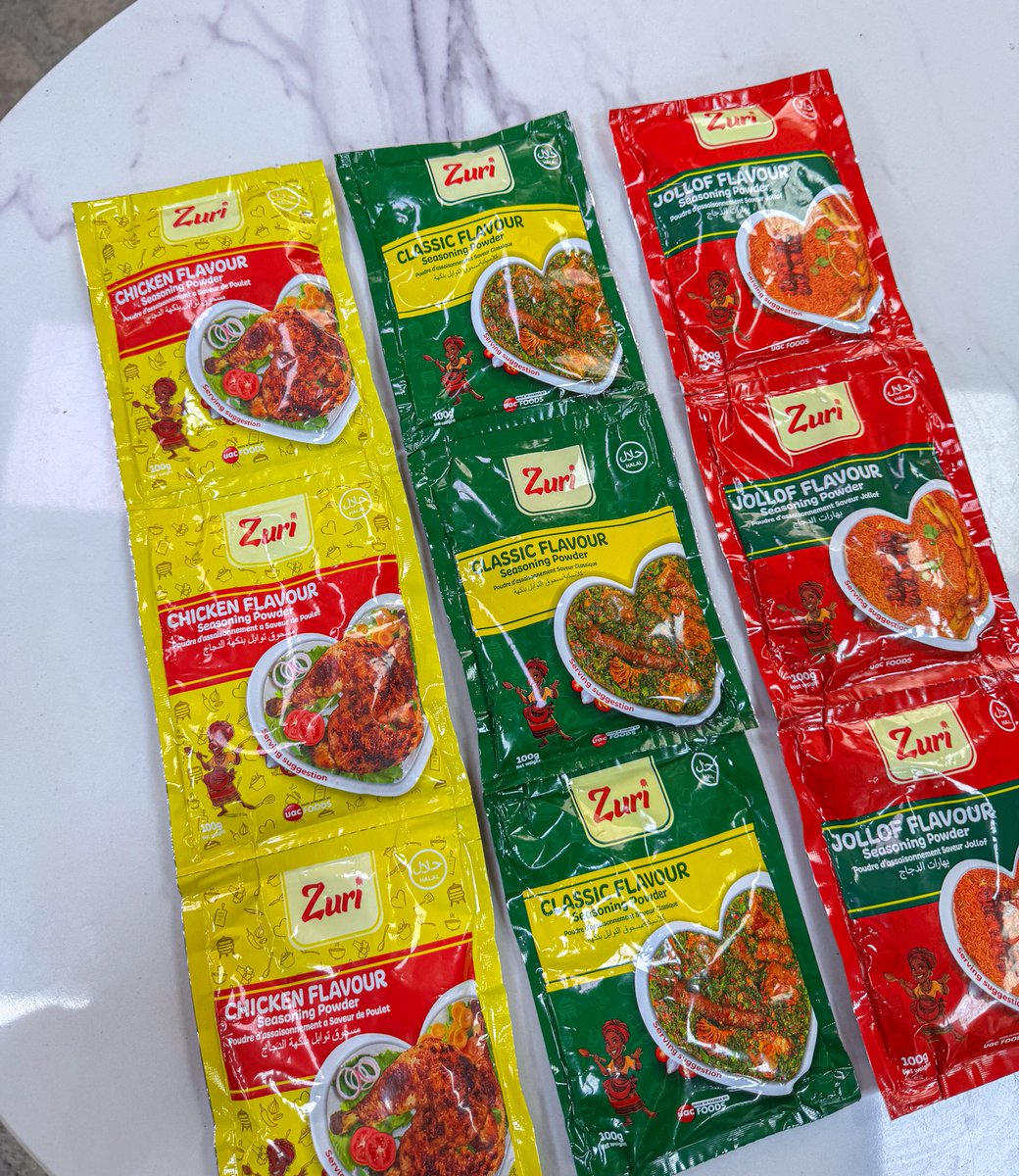 loynox's tweet photo. UAC Foods launches a new brand of seasoning powder targeting homes, restaurants and caterers who value premium local TASTE at affordable prices. The brand name ZURI represents the NATURAL spices and ingredients used in developing this product. Distribution starts today!!! https://t.co/wYfCV3JW8F
