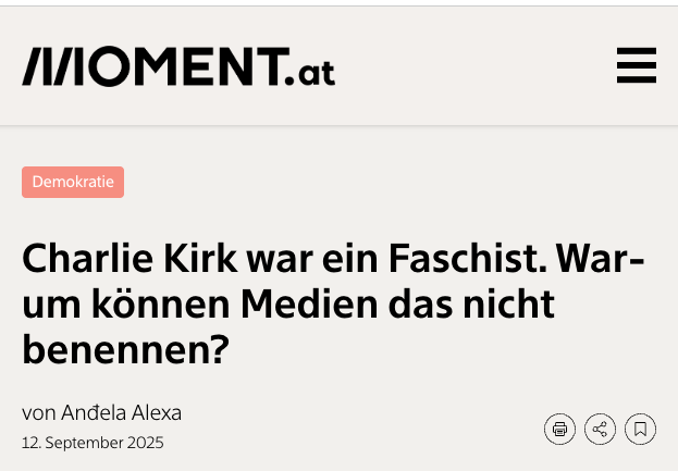 Finanziert von euren Arbeiterkammer-Zwangsbeiträgen. Während Arbeitnehmer mittlerweile FPÖ wählen und diese in den Umfragen doppelt so stark ist wie die abgefuckte SPÖ.
Die Arbeiterkammer kooperiert auch mit der durchgedrehten Bubble um Misik und Strobl.
Ganz normal alles hier...