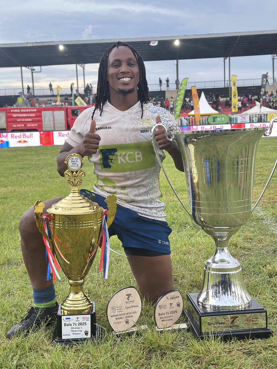 wahinyabrian1's tweet photo. Overall National Sevens Series Champions🦁💚 God Is Great💚 6/6 finals✅ 4 titles, 34/36 W 💚 https://t.co/XfZBu017Pg