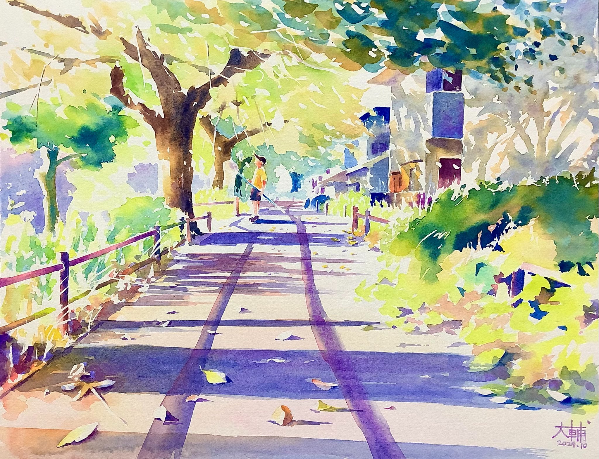 DiDi（土井大輔）watercolor on X: 