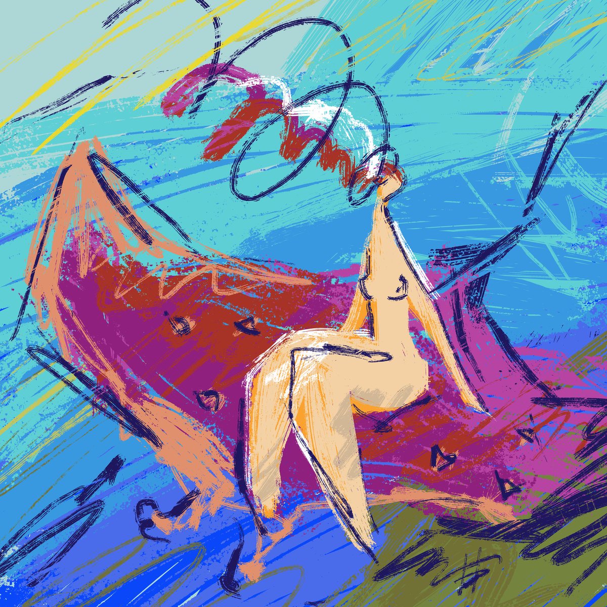 Gliding on a Ray