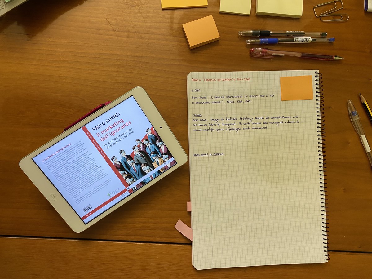 ILGalgano's tweet image. #readytoread &quot;Il marketing dell&apos;ignoranza&quot; #paologuenzi #egeaeditore #unibocconi