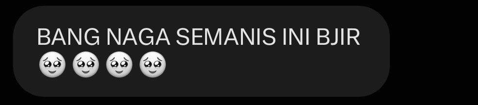 gue gak segalak itu guys, lemme drop the proof.