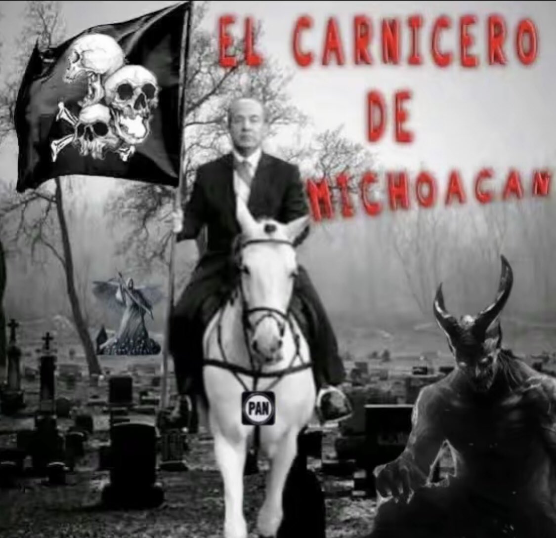 <a href="/FelipeCalderon/">Felipe Calderón 🇲🇽🇺🇦</a> Pinche narcoasesino de mierda