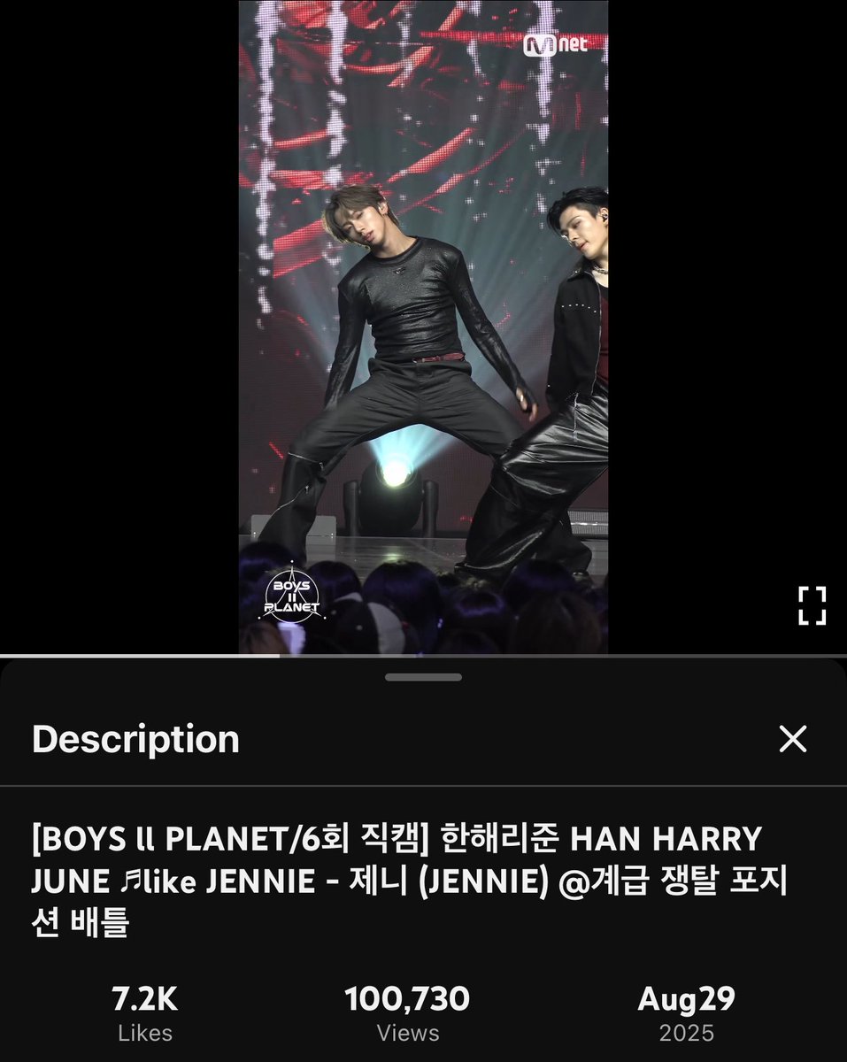 harryjuneglobal's tweet photo. [NEWS] Harry June’s Like Jennie fancam has surpassed 100K views!! 👏👏🔥🔥🎉🎉

#한해리준 #HANHARRYJUNE #해리준 #HARRY_JUNE #DKB #다크비 https://t.co/yhxWFxezZS
