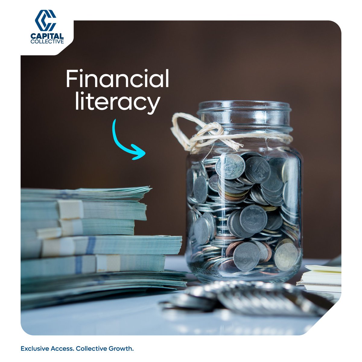 capcollectiveug's tweet image. Strong financial literacy means knowing when to ask the experts. 

Informed decisions reduce risk and increase returns.

#ExclusiveAccess #CollectiveGrowth