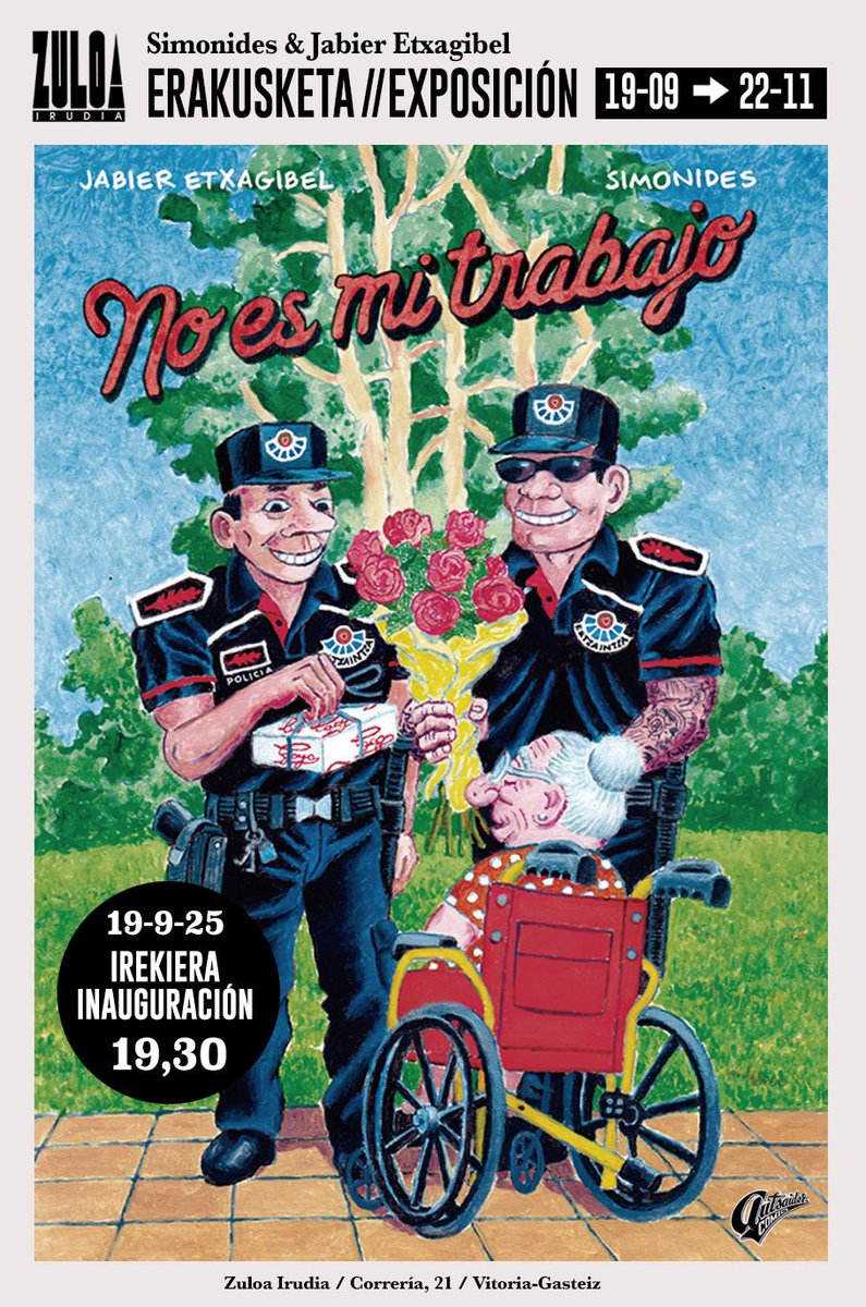 autsaidercomics's tweet photo. Jueves, viernes y sábado saraos Autsaider en Gasteiz, en Zuloa, ¿dónde sino?
Simonides y Etxagibel al mando de las veladas de jueves y viernes.
Ricardo Gómez al vermú del sábado. https://t.co/cKjLtPPk7m