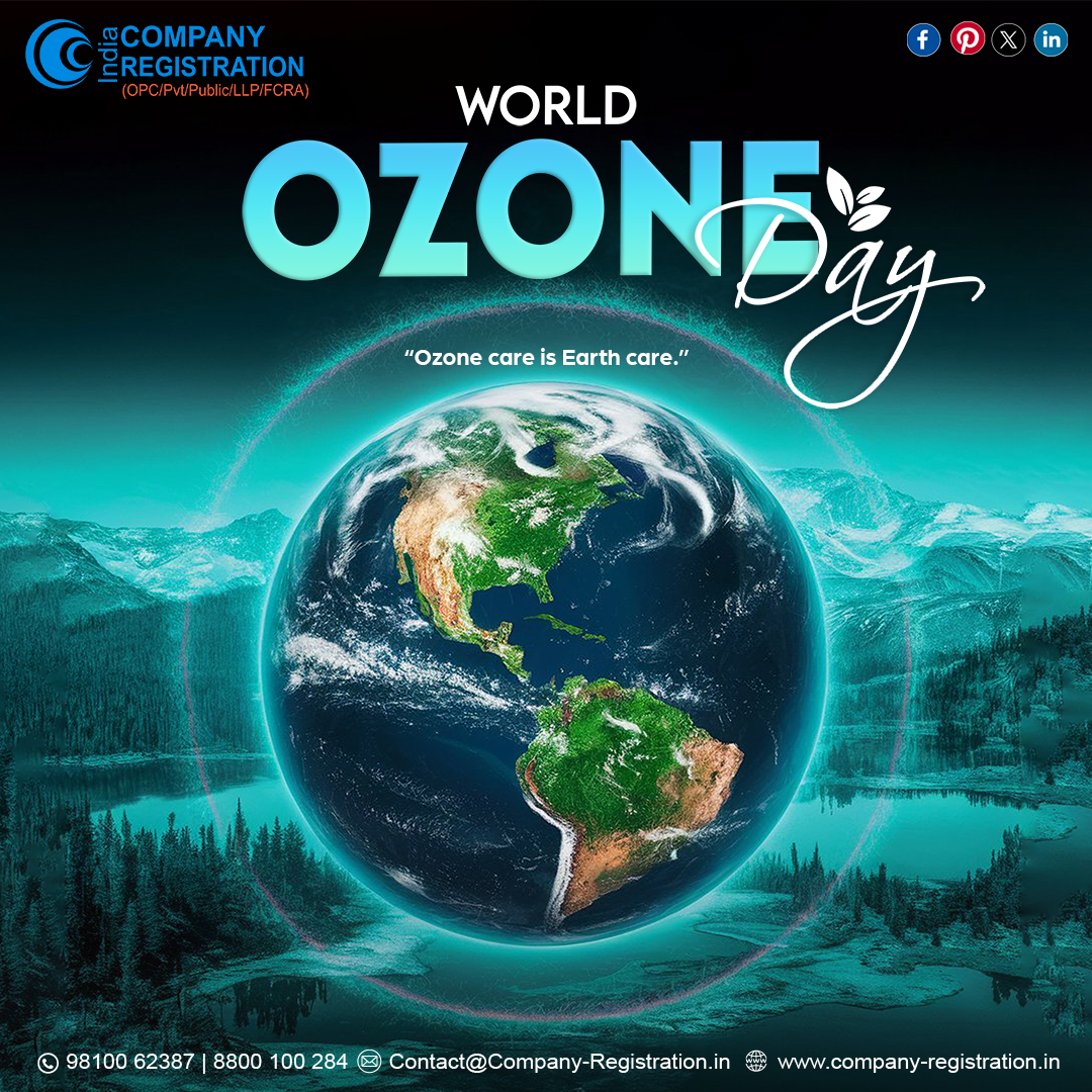 Company_India's tweet image. 💡 The #ozonelayer absorbs up to 97% of harmful UV radiation from the sun. 🌞 Without it, life would be #unsafe.
This World Ozone Day, let’s commit to eco-friendly choices. 🌱
.
.
#WorldOzoneDay #SaveOzone #ProtectOzone #OzoneLayer #GoGreen #EcoFriendly  #companyregistration