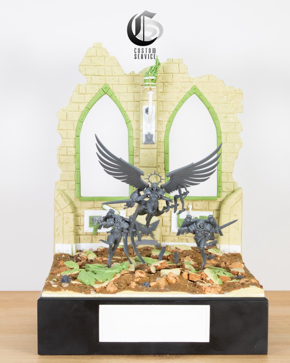 An epic 360 WIP reveal of Custom Service Sisters of Battle diorama which we are working on at the moment! 

Create your Custom Service character:
siegestudios.co.uk/services/custo…

This fantastic piece is going to be amazing once completed and captures the elegance of Saint Celestine and