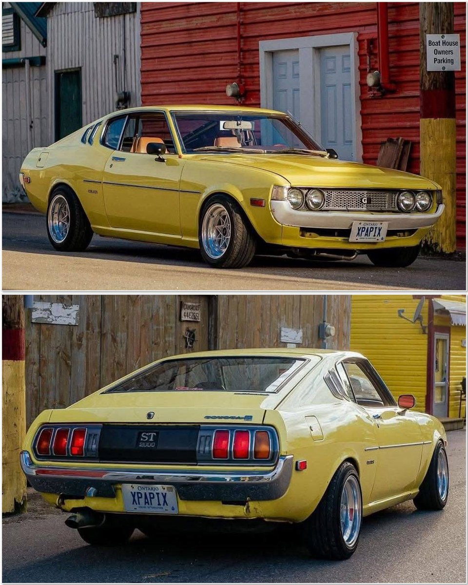 Ahh, #ToyotaTuesday. 💛 📸 Fred Venhoff #Toyota #Celica