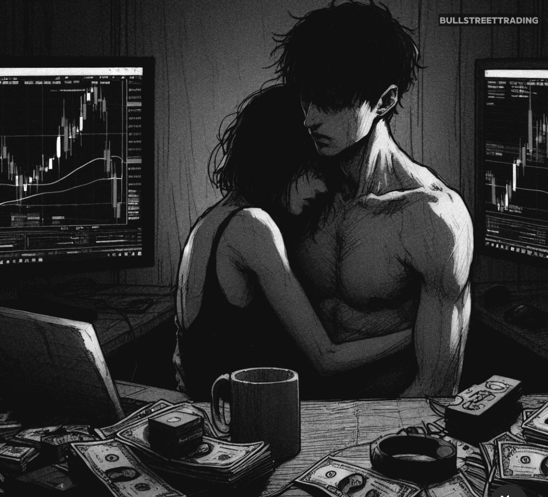 If she’s still with you after 100 blown accounts, you’ve borrowed her life savings, blew it, and she still doesn’t call you a failure

My G, it’s either she sees something in you no one else does, or she’s just as crazy as you! 😂💍

GM Traders 🥷🏿