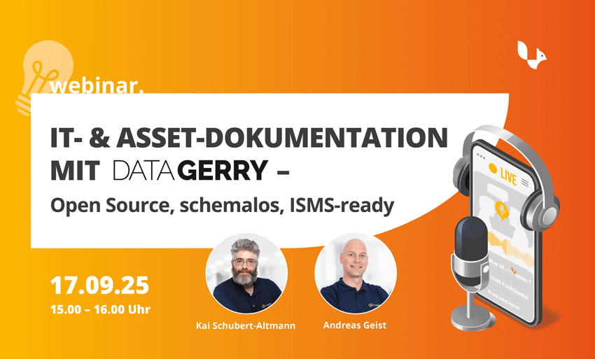 🚨 Letzte Chance – morgen ist es soweit! Unser kostenfreies Webinar „IT- &amp; Asset-Dokumentation neu denken – mit #DataGerry“ startet morgen von 15:00 – 16:00 Uhr 🚀

👉 Jetzt anmelden und einen der letzten freien Plätze sichern! becon.de/webinar-it-ass…