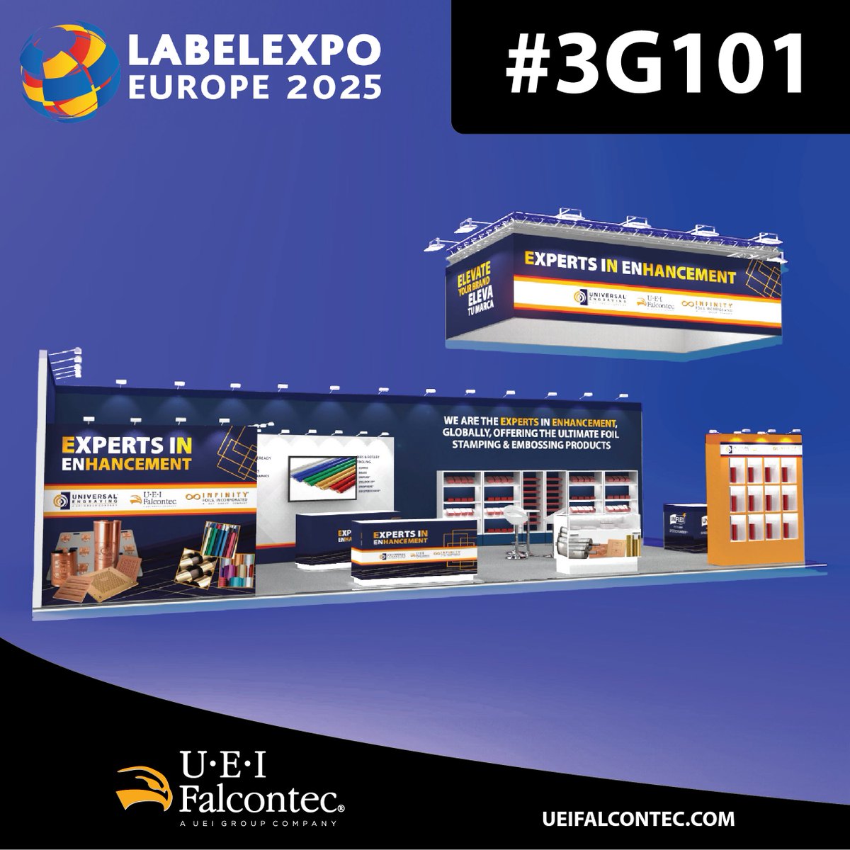 UEIFalcontec's tweet photo. Today is the day! Join us at the Fira Gran Via in Barcelona, Spain. We'll be located at Booth 3G101 to answer all your questions through Friday. Be sure to stop by to view the craftsmanship &amp; efficiency of our products; the quality speaks for itself, let it speak for you. https://t.co/yjLObwq4FQ