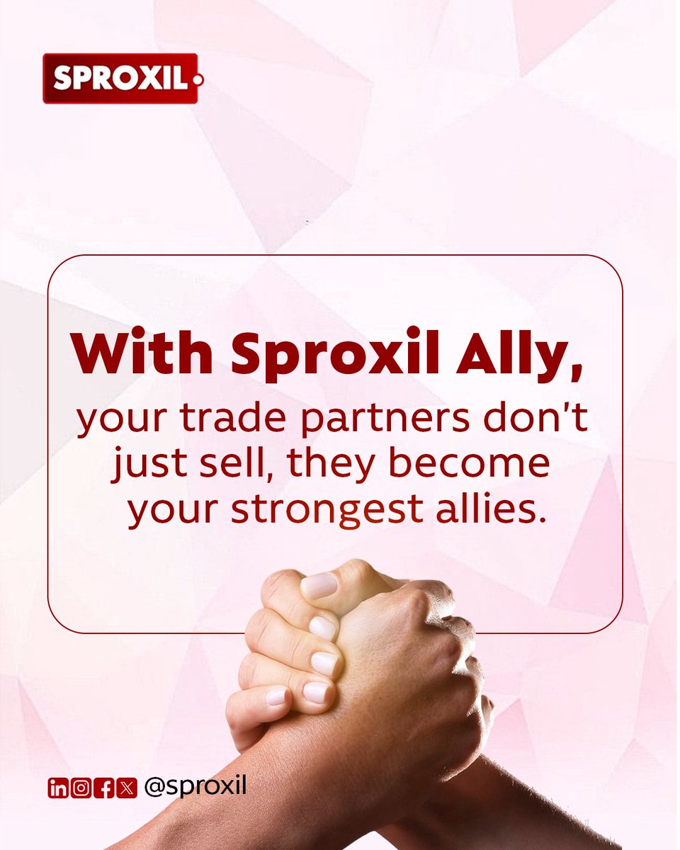Every brand needs a hero. 
For yours, that hero is Sproxil Ally.

It helps you:
Spot new trade partners
Stay connected with your network
Secure your loyalty program
Map your entire supply chain

Because real loyalty starts with the people who carry your brand to market. 

Turn