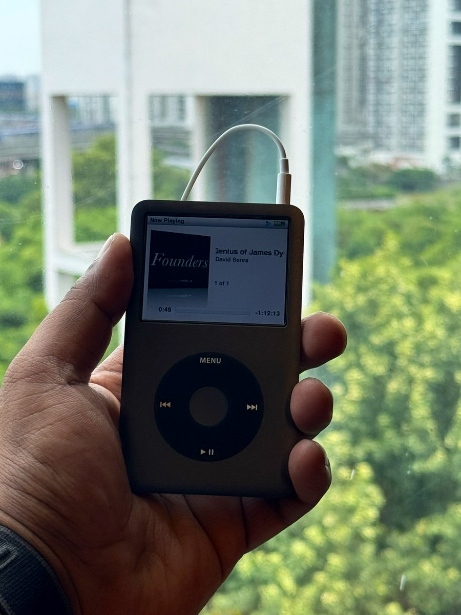 imkarthikk's tweet image. One of the best podcast episodes I have listened to in the recent times and the one that resonated a lot with me.
Thank you David from @FoundersPodcast for putting this through. You’re making a difference.
