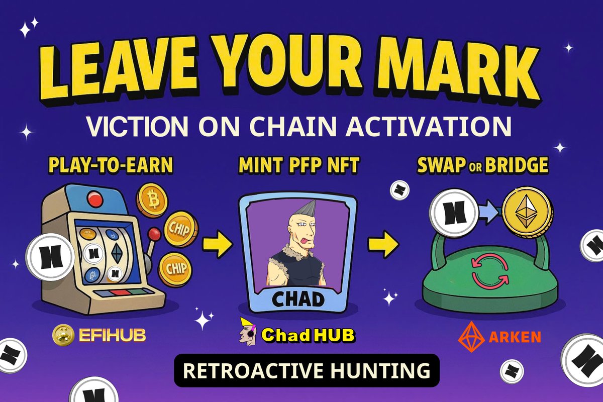 🚨 New Viction Retrodrop might be coming… and this time, we believe it will be for the builders, players, &amp; degens.

⚡️⚡️ If you're still on the sidelines, you're about to miss the boat 🛳️ Let's surf the on-chain wave and mark your path. 
app.questn.com/event/10818343…