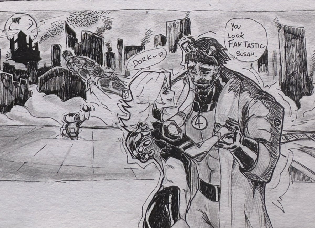 AzenathBT's tweet photo. 1to4 : note to self: always pick up the pen (and start doing storyboards and thumbnail before jumping in or it’s gonna be a mess) #MarvelRivals https://t.co/mAPh5S2WNP