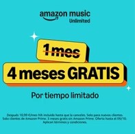 🔴MÚSICA Y LECTURA GRATIS HASTA FIN DE AÑO

▫️Amazon Music Unlimited: 4 Meses Gratis
amzn.to/48l1gaL

▫️Kindle Unlimited: 3 Meses Gratis
amzn.to/4n8AwPt

▫️Audible: 3 Meses Gratis de Audiolibros
amzn.to/4b5Z59w👈