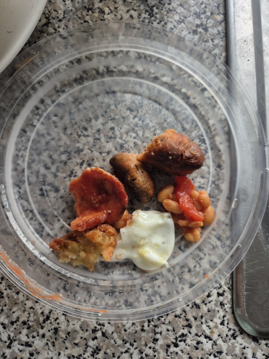 Well I defo think my pupper is spoilt. This is her share of my breakfast this morning, not to mention I have to save her the last bit of my cup of tea for her. 😁