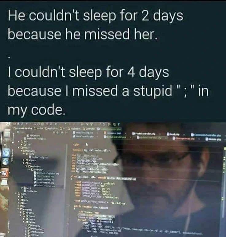 MayorAbiodun17's tweet image. Life of a programmer #bugs #programmer  #codingislife
