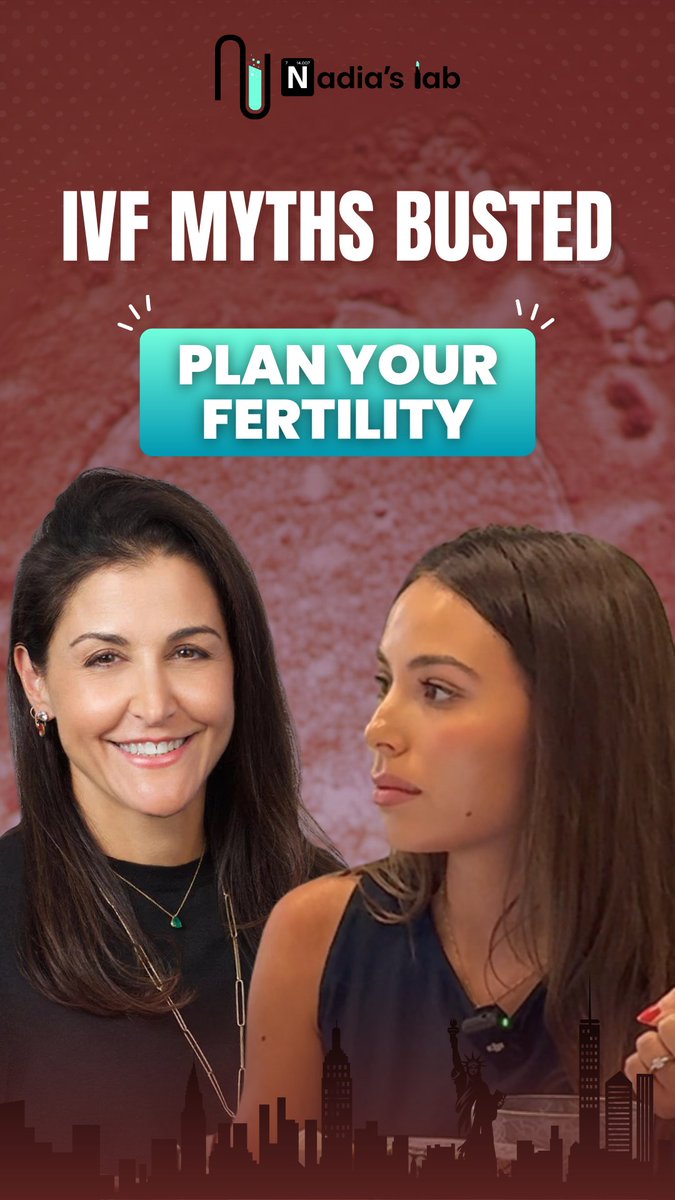 nadiaslab's tweet photo. New episode my of my podcast is live! NYC fertility expert Dr Jaime Knopman explains IVF vs egg/embryo freezing, when to see a specialist, what tests matter, and how to build a stress-light fertility plan. Plus: new access rules for single/same-sex families. 📘 Pre-order her book Own Your Fertility now. Follow & rate if this helped! https://t.co/2lxfO7hehg