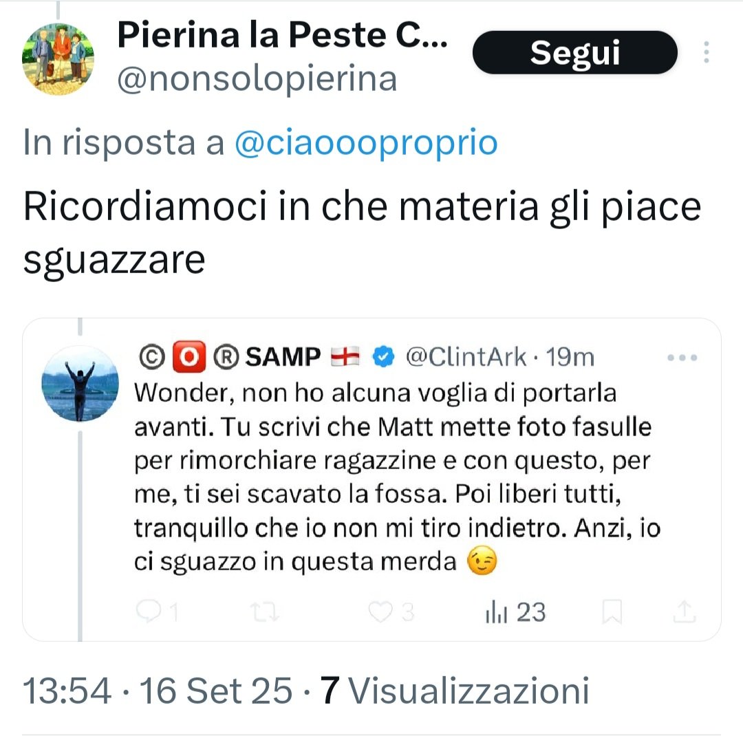 E anche The Thing non capisce un c4770, ma non è un segreto 😂 Mi viene in mente la sintA che lamentava il livello di analfabetismo funzionale in Italia 😁