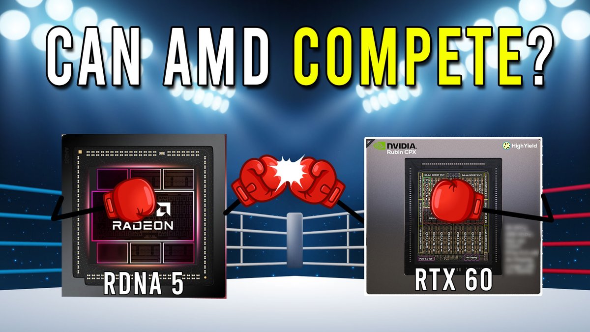 RedGamingTech's tweet photo. RT: Can #AMD COMPETE? #Nvidia Might Have Leaked RTX 6090 Specs | Analysis #RTX60 #RTX6090
https://t.co/S6LIRuqX85 https://t.co/kxVbGuJYjP