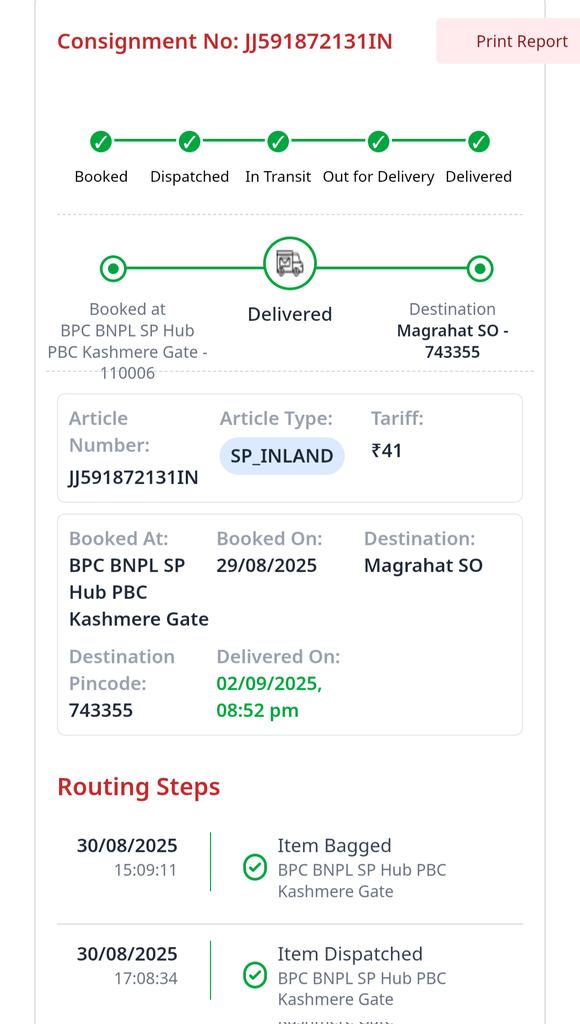 DebasishKBaidya's tweet photo. @IndiaPostOffice
Hi, my ATM card was delivered to the wrong address. How could this happen without my OTP verification or signature? Please take action against this kind of mistake.
Tracking ID: JJ591872131IN
@pnbindia @IndiaPostOffice https://t.co/LzMSEQ9UkU