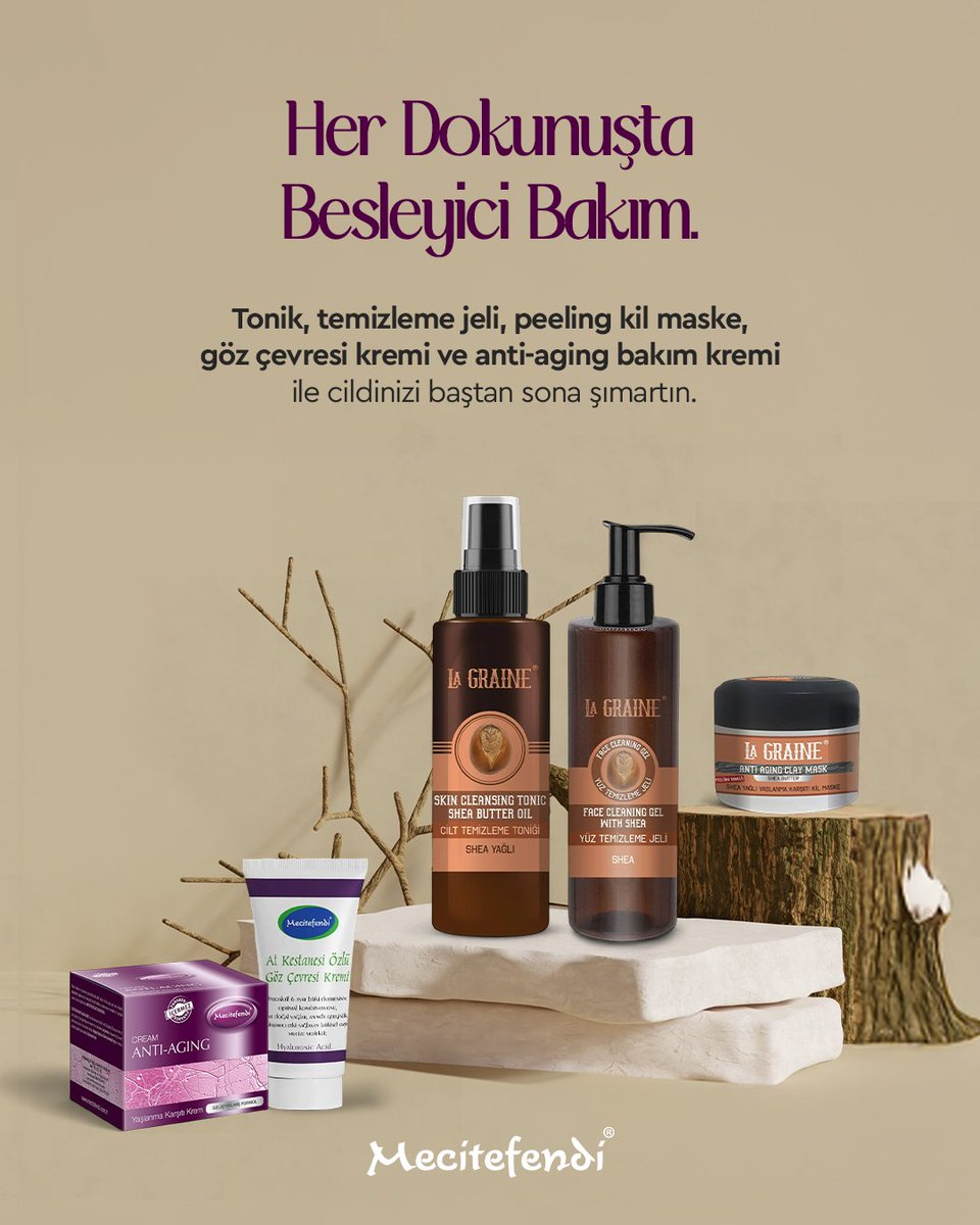 🌸✨ Her dokunuşta cildinizi besleyin!

Kuru ciltlere özel hazırlanan bu set; tonik, temizleme jeli, peeling kil maske, göz çevresi kremi ve anti-aging bakım kremiyle eksiksiz bir bakım sunar.

Cildinizi temizleyin, nemlendirin ve yeniden canlanmış hissedin. 🌿💆🏻‍♀️