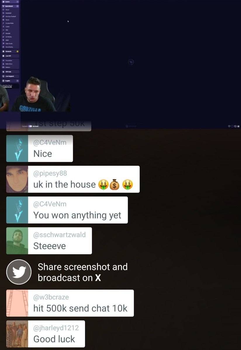 w3bcraze's tweet image. I helped manifested 3.7M

I got receipts!

I didn&apos;t win the 10k unfortunately 😔 

Roobet username: Meriqan