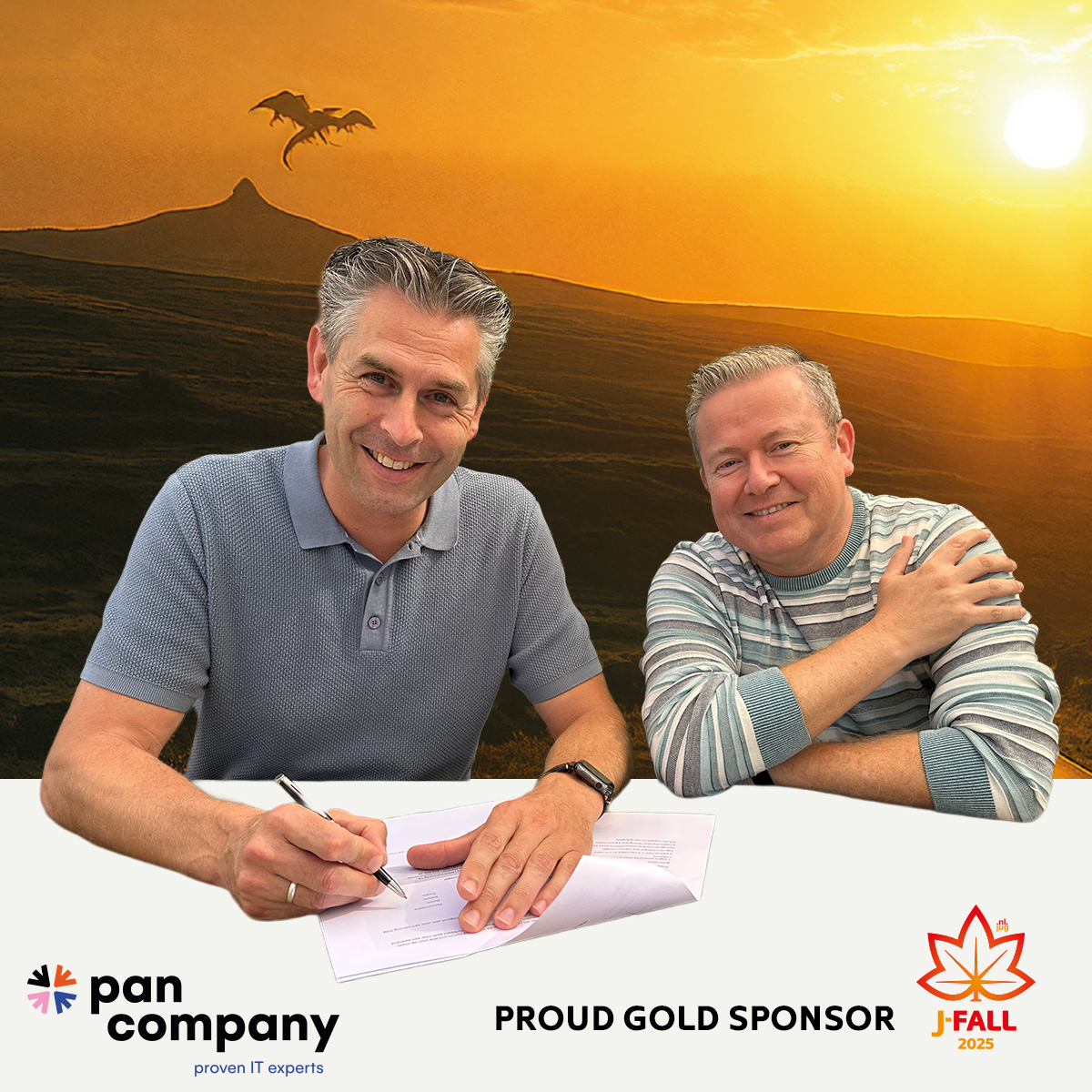 nljug's tweet photo. NLJUG proudly presents @PanCompany as Goldsponsor of J-Fall 2025
#JFall #NLJUG #Java #Sponsor #PatheEde https://t.co/XefgNMsXRr