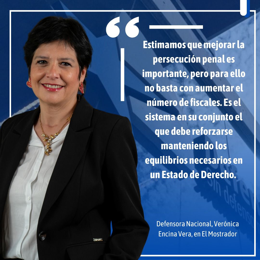 📍*Columna de Opinión*

📰 *El Mostrador* Fiscalía Supraterritorial y su impacto en el sistema de justicia. Por Verónica Encina Vera, Defensora Nacional.

*Lea la columna completa* 👇🏼

elmostrador.cl/noticias/opini…
