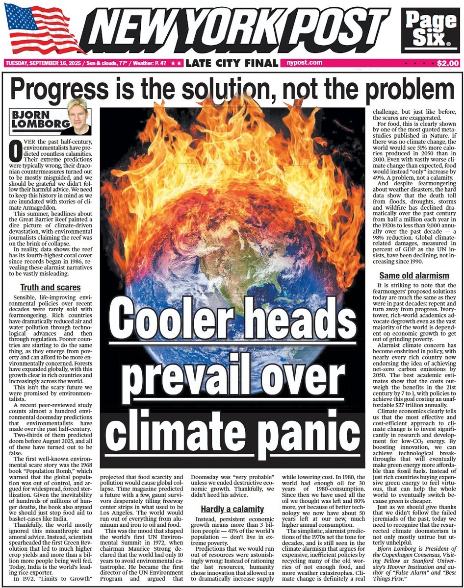 Bjorn Lomborg tweet media