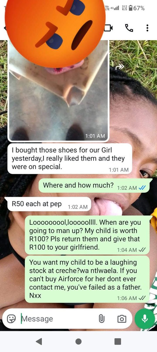 _BlackZA's tweet photo. Sometimes we don’t hace deadbeats we have such women who woukd make it unbearable to be a father who tries. https://t.co/T1gyCpWaUh