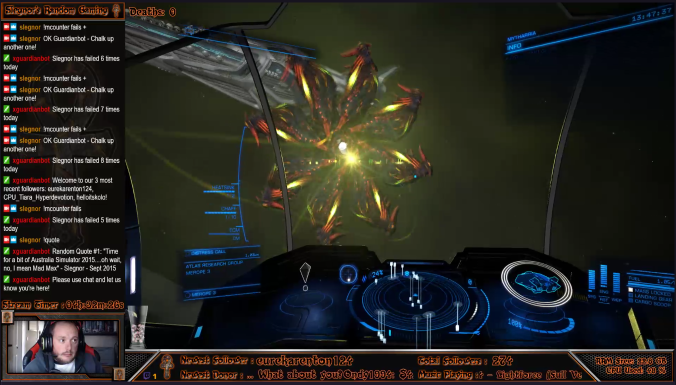 Slegnor's Random Gaming: Live on <a href="/Twitch/">Twitch</a>: <a href="/EliteDangerous/">Elite Dangerous</a> - Permit Grinding

#RetroGameBGM #EliteDangerous #EliteDangerousOdyssey

twitch.tv/slegnor

Slegnor's Random Screenshot: