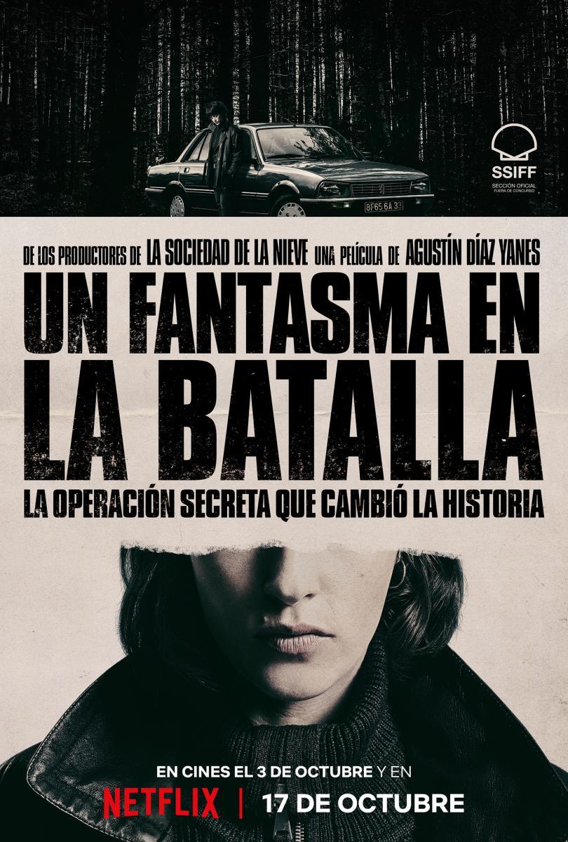 APUNTA EN LA AGENDA. El 3 de octubre llega a cines #UnFantasmaEnLaBatalla, thriller escrito y dirigido por Agustín Díaz Yanes, el de Nadie hablará de nosotras cuando hayamos muerto (1995) o Alatriste (2006). 

Inspirada en las vidas y experiencias de varios miembros de la Guardia