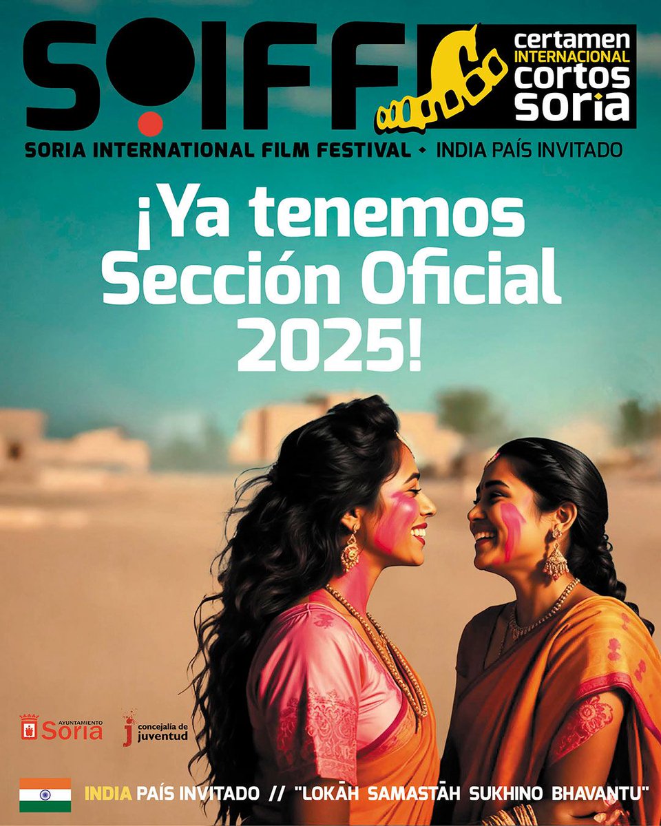 Emoción al anunciar los cortometrajes que formarán parte de la sección oficial a concurso #cortossoria25. 86 cortos de 15 países.

Gracias a todos los trabajos presentados y al comité de selección y programación . Pasión , talento y amor al cine 📽️💕🙏

<a href="/Ayto_Soria/">Ayuntamiento de Soria</a> @soriajuventud
