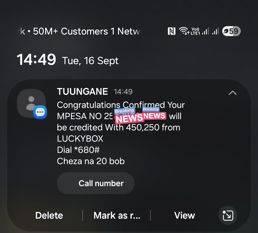 So <a href="/Safaricom_Care/">Safaricom Care</a> <a href="/SafaricomPLC/">Safaricom PLC</a> .
Penye imefika hii sasa nitawatoka I dont like this mahn why allow this surely someone's number should be private until they allow this to happen but hii everytime messages which are irrelevant doesn't make sense. It's personal number not plbc