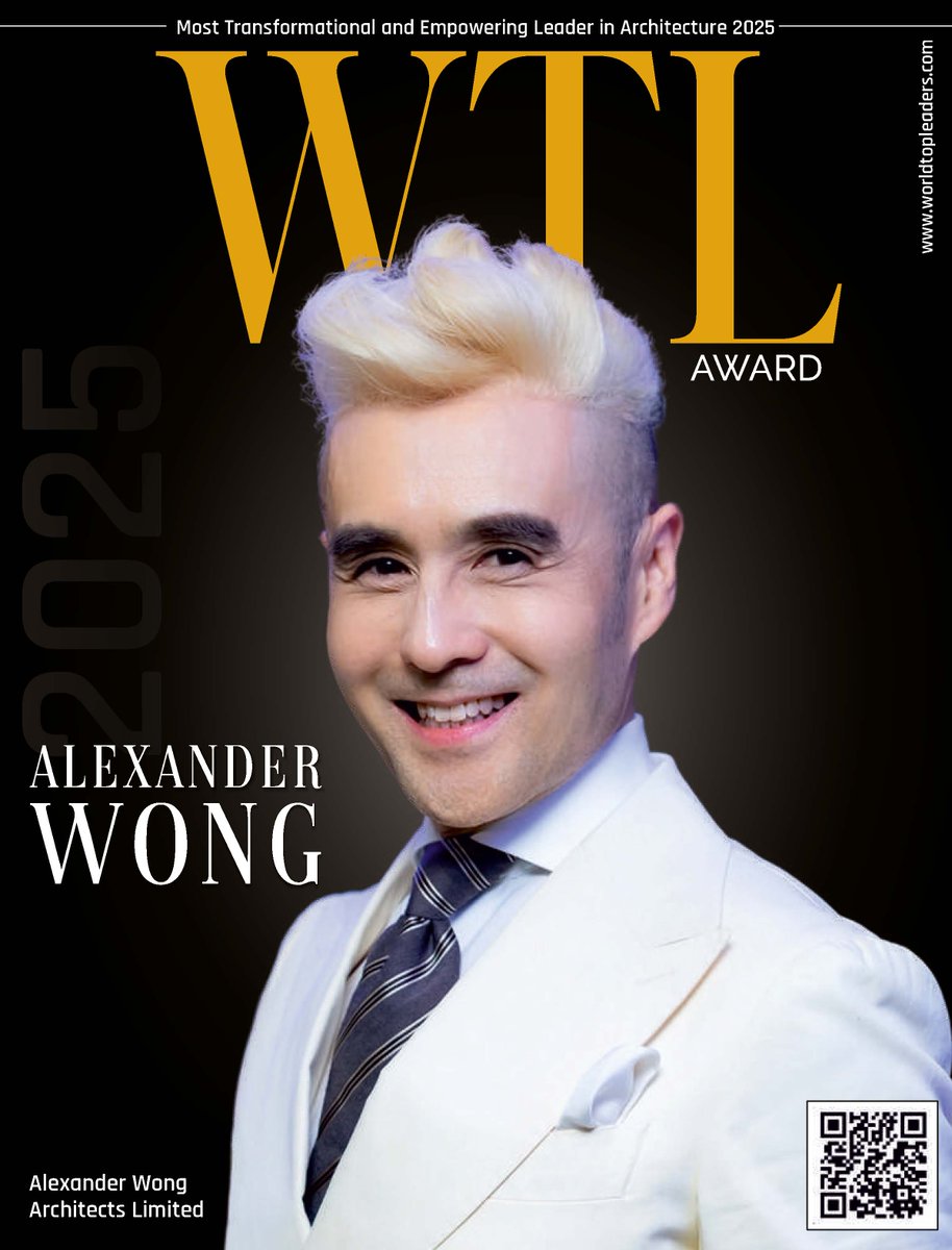 Alexander Wong has been awarded as the “Most Transformational and Empowering Leader in Architecture 2025” by World Top Leaders Magazine (India), September 2025

worldtopleaders.com/awards/most-tr…