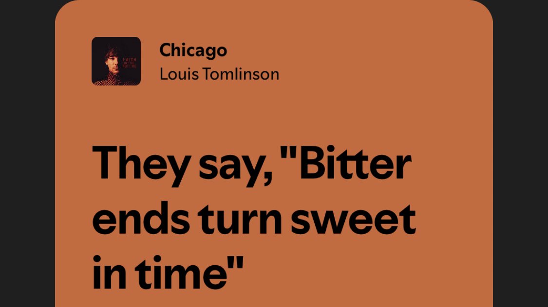 louis and the word bittersweet i said oh i’m sure